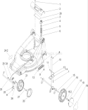 Part Location Diagram of 106-5785 Toro Decal-Wheel