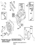 Engine Diagram and Parts List for 20817 210000001-210001000 - 2001 Toro Lawn Mower