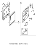 Page A Diagram and Parts List for 20781 250000001-250999999 - 2005 Toro Lawn Mower
