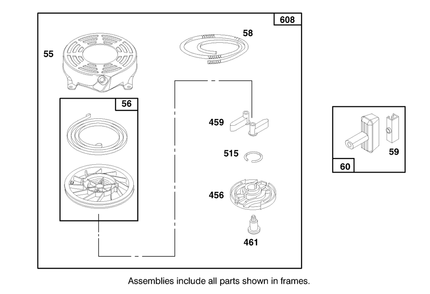 Engine Briggs & Stratton Model 12u802-0639-01 Diagram and Parts List for 20714 7900001 - 7999999 Toro Lawn Mower