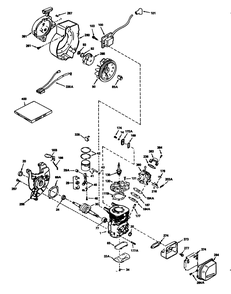Engine Tecumseh Model No. Hsk600 Type 1669p (Model No. 38175 Only) Diagram and Parts List for 38171 2000001 - 2999999 Toro Snow Blower