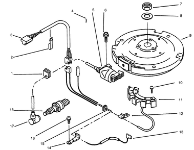 Electric Equipment Diagram and Parts List for 30165 690001 - 699999 Toro Lawn Tractor Accessories