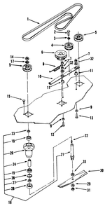 Rear Discharge Mower-42 In. Diagram and Parts List for 15-42RC02 2000001 - 2999999 Toro Lawn Mower