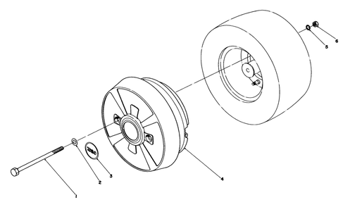 Wheel Weight Kit Diagram and Parts List for 59160 4000001 - 4999999 Toro Snow Blower