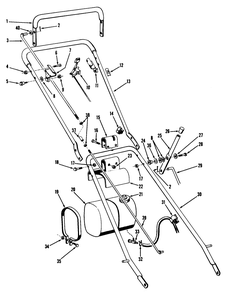 Part Location Diagram of 2-9849 Toro DISCONTINUED