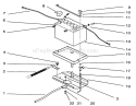 Part Location Diagram of 79-5010 Toro Wiring-Harness & Dia