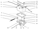 Battery Assembly Diagram and Parts List for 22-14OE02 2000001-2999999 - 1992 Toro Lawn Tractor