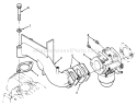 14hp Engine Carburetor Assembly Diagram and Parts List for 22-14OE02 2000001-2999999 - 1992 Toro Lawn Tractor