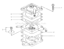 Part Location Diagram of KW10708 Toro Diaphragm