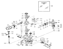 Page U Diagram and Parts List for 22-17KE02 1989 Toro Lawn Tractor