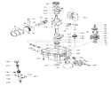 Page W Diagram and Parts List for 22-17KE02 1989 Toro Lawn Tractor