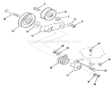 Page G Diagram and Parts List for 22-17KE02 1989 Toro Lawn Tractor