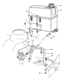 Page D Diagram and Parts List for 22036 1000001-1999999 - 1991 Toro Lawn Mower