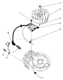 Page J Diagram and Parts List for 22036 2000001-2999999 - 1992 Toro Lawn Mower