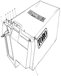 Page H Diagram and Parts List for 22037BC 5900001-5999999 - 1995 Toro Lawn Mower