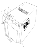Page H Diagram and Parts List for 22038 7900001-7999999 - 1997 Toro Lawn Mower