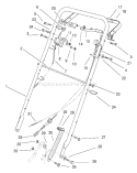 Page I Diagram and Parts List for 22038 7900001-7999999 - 1997 Toro Lawn Mower