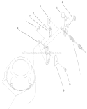 Page A Diagram and Parts List for 22038 220000001-220999999 - 2002 Toro Lawn Mower