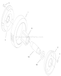 Page P Diagram and Parts List for 22038 220000001-220999999 - 2002 Toro Lawn Mower