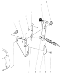 Part Location Diagram of 94-5829 Toro Cable - Brake