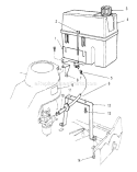 Page E Diagram and Parts List for 22038 8900001-8999999 - 1998 Toro Lawn Mower