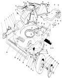 Page J Diagram and Parts List for 22040 1000001-1999999 - 1991 Toro Lawn Mower