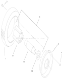Page E Diagram and Parts List for 22040 200000001-200999999 - 2000 Toro Lawn Mower