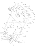 Page I Diagram and Parts List for 22040 200000001-200999999 - 2000 Toro Lawn Mower