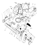 Page J Diagram and Parts List for 22040 2000001-2999999 - 1992 Toro Lawn Mower