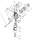 Page B Diagram and Parts List for 22040 2000001-2999999 - 1992 Toro Lawn Mower