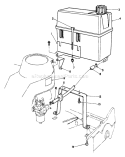 Page E Diagram and Parts List for 22040 2000001-2999999 - 1992 Toro Lawn Mower
