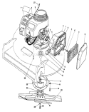 Page D Diagram and Parts List for 22040 3900001-3999999 - 1993 Toro Lawn Mower