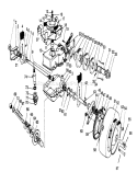 Page F Diagram and Parts List for 22040 5900001-5999999 - 1995 Toro Lawn Mower