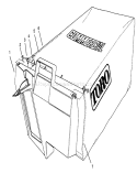 Page H Diagram and Parts List for 22040 5900001-5999999 - 1995 Toro Lawn Mower