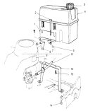 Page E Diagram and Parts List for 22040 6900001-6999999 - 1996 Toro Lawn Mower