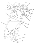 Page I Diagram and Parts List for 22040 6900001-6999999 - 1996 Toro Lawn Mower