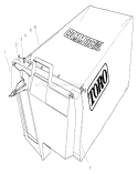 Page H Diagram and Parts List for 22040 7900001-7999999 - 1997 Toro Lawn Mower