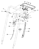 Traction Control Assembly Diagram and Parts List for 22043 3900001-3900964 - 1993 Toro Lawn Mower