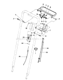 Traction Control Assembly Diagram and Parts List for 22043 3900965-3999999 - 1993 Toro Lawn Mower