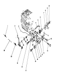 Governor Assembly Diagram and Parts List for 22043 3900965-3999999 - 1993 Toro Lawn Mower