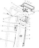 Traction Control Assembly Diagram and Parts List for 22043 7900001-7999999 - 1997 Toro Lawn Mower