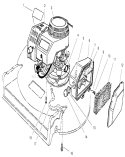 Engine Assembly Diagram and Parts List for 22043 7900001-7999999 - 1997 Toro Lawn Mower