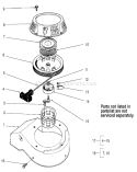 Starter Assembly Diagram and Parts List for 22045 220000001-220999999 - 2002 Toro Lawn Mower