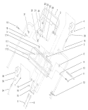 Controls and Panel Assembly Diagram and Parts List for 22045 220000001-220999999 - 2002 Toro Lawn Mower