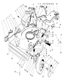 Housing Assembly Diagram and Parts List for 22045 8900001-8999999 - 1998 Toro Lawn Mower