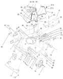 Housing Assembly Diagram and Parts List for 22045 200000001-200999999 - 2000 Toro Lawn Mower