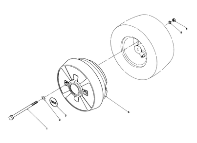 Wheel Weight Kit Model No. 59159 (Optional) Diagram and Parts List for 57400 8000001 - 8999999 Toro Lawn Tractor
