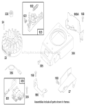 Part Location Diagram of 77-9660 Toro Housing - Blower