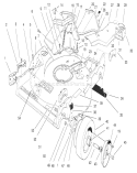Part Location Diagram of 86-5231 Toro Belt Cover