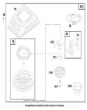 Page F Diagram and Parts List for 22141 790000001-799999999 - 1997 Toro Lawn Mower